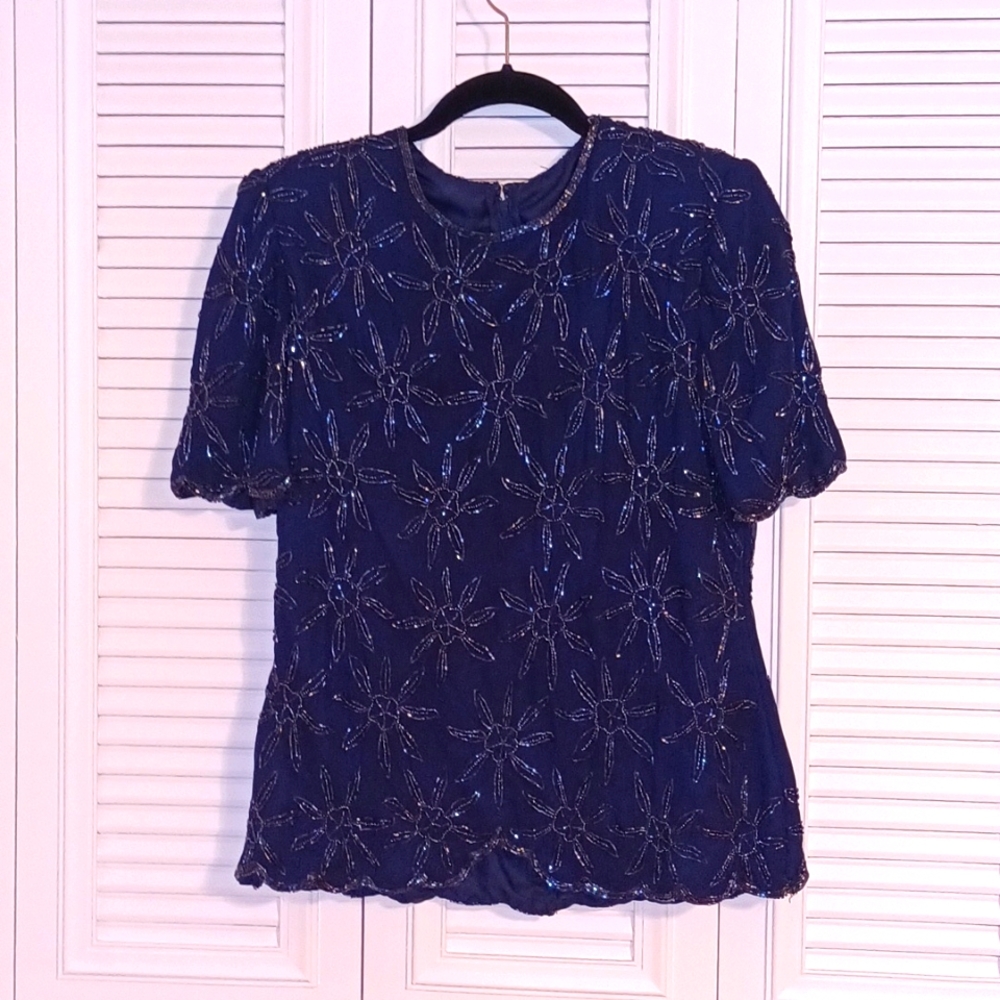 Evening Beaded Blouse